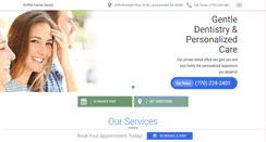 Desktop Screenshot of griffdental.com
